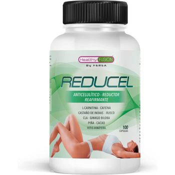 Reducel | Potente Reafirmante Y Tonificante Anticelulítico |exclusiva Formula Con L-carnitina, Cafeína Y Cla. 100 Cápsulas.