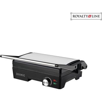 Sandwichera - Parrilla Panini - 1500w - Parrilla Tostadora - 23 X 15 Cm - Dispositivo Para Grill - Plancha Para Sándwiches Con Placa Flotante - Negro - Royalty Line® Pm1500