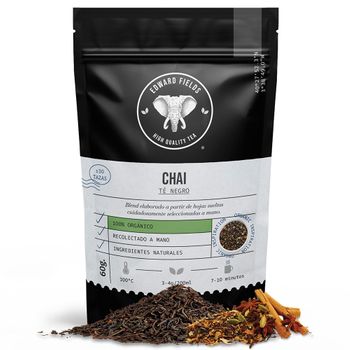 Té Chai Latte Negro Ecológico 60g