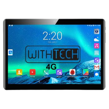 Tablet Withtech Cis Edison Vi 10' 6/64gb 4g Deca Core Negra