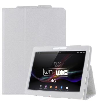 Tablet Withtech Cis Edison Vi  10' 6/64gb 4g Deca Core Plata Con Funda