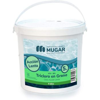 Mugar- Tricloro En Grano Acción Lenta- 5kg