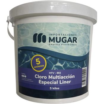 Mugar- Cloro Multiacción Especial Liner- 5kg