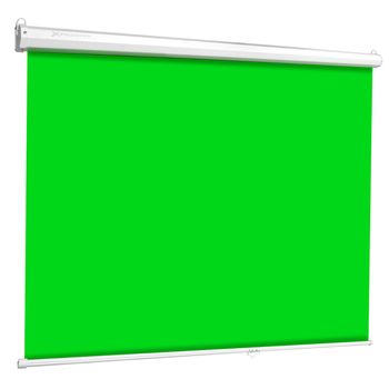 Panel Chromakey Pantalla Plegable Phoenix Tejido Verde Chroma Antiarrugas Montaje Techo Y Pared 2 X 2.5m