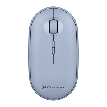 Phoenix Rebble Raton Inalambrico Bluetooth O 24 Ghz Con Receptor Usb Clic Silencioso Para Portátil Notebook Pc Chomebook Mac