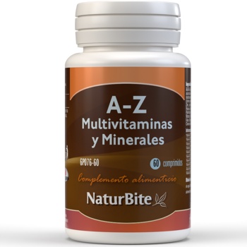 A-z Multivitaminas Y Minerales, 60 Comp.