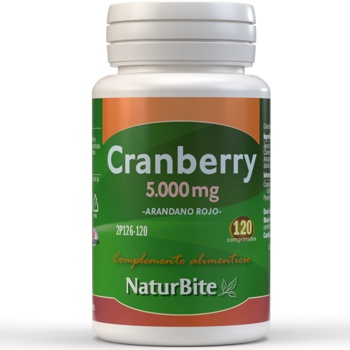 Cranberry 5000mg (arándano Rojo), 120 Comp.