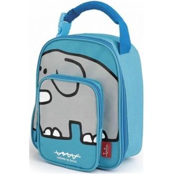 Jata Hpor7020 Bolsa Isotermica Porta Alimentos Infantil Elefante Azul - Capacidad 5l