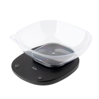 Jata Hbal1709 Báscula De Cocina Negro Encimera Rectángulo Báscula Electrónica De Cocina