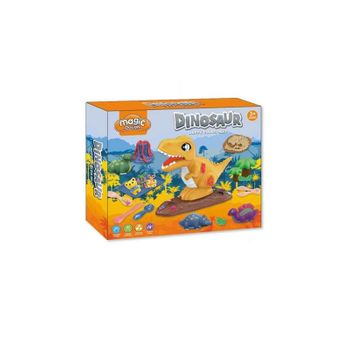 Juego Plastilina Magic Dough Dinosaurio Y Accesorios 30x24x7cm