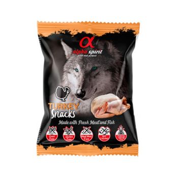 Alpha Spirit Snacks De Pavo Para Perro Pack 24 X 50g