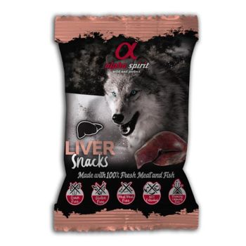 Alpha Spirit Snacks De Hígado Para Perro 50 G