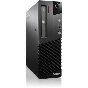 Lenovo Thinkcentre M93p Sff - Ordenador De Sobremesa (intel Core I5-4570 3.2 Ghz, 8gb De Ram, Disco Hdd 500gb, Lector Dvd, Windows 10 Pro) Negro