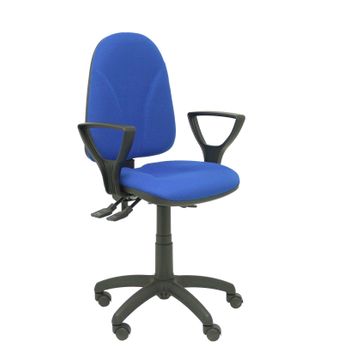 Silla De Oficina Algarra Asincro Bali Azul Brazo Fijo