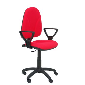 Silla De Oficina Algarra Bali Rojo. Brazos Fijos