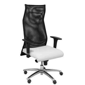 Sillón Gamer Basculante y Regulable de Polipiel ADEC R-Design - Blanco