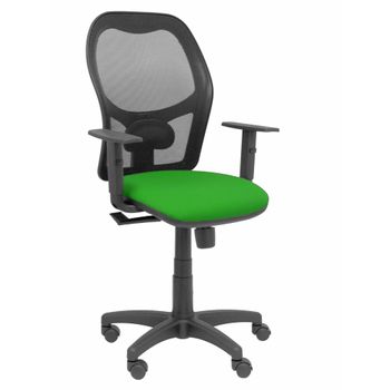 Silla De Oficina P&c Alocén Bali Con Reposabrazos Verde