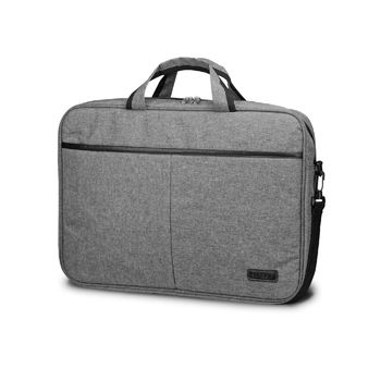 Maletín Para Ordenador Portátil 15,6" - Subblim Elite Laptop Bag Gris