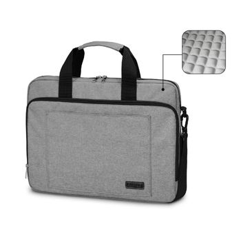 Maletín Para Ordenador Portátil 13,3-14" - Subblim Air Padding Laptop Bag Gris