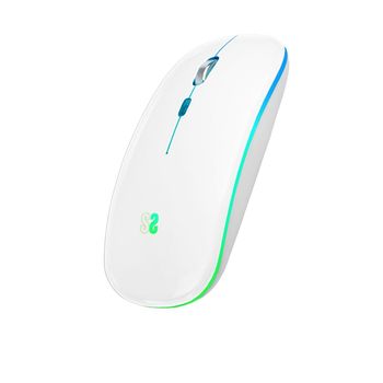 Mars Gaming MMWERGO Ratón Inalámbrico Ergonómico Blanco