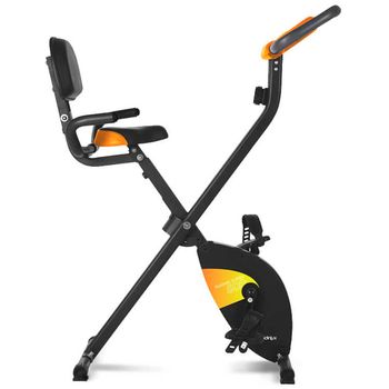 Cecotec Bicicleta Estática Plegable Drumfit X-Cycle 1500 Neo Pro V,  Plateado