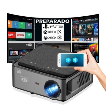 Proyector Wifi Cinema Deluxe Prixton 7000 Lúmenes - Hd - Led - Negro con  Ofertas en Carrefour