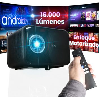 Unicview V5 Proyector Con Enfoque Motorizado Y Auto Keystone, Android,