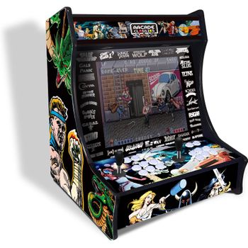 Bartop Maquina Recreativa De 19" 4:3 Con 9800 Juegos Pandora Dx 2 Plus Modelo Dragon