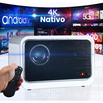 Proyector Full Hd Android Tv Certificado Con Bluetooth Chromecast Y Control  Por Voz Sail Meta C1 con Ofertas en Carrefour