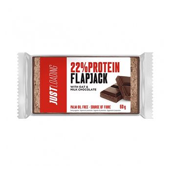 Just Loading - Flapjack Proteico De Chocolate 1 X 60 G - Aporte De Proteínas