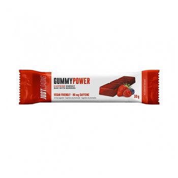 Just Loading - Barrita Energética Gummypower Sabor Frutos Rojos 1 X 30 G - Aumenta El Rend