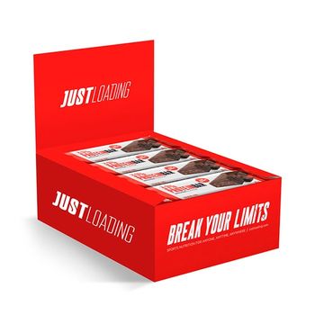 Just Loading - Barrita Proteica Low Sugar 31 % Sabor Brownie 12 X 35 G - Aporte De Proteín