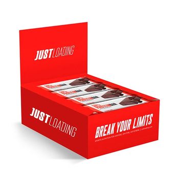 Just Loading - Barrita Proteica 30 % 12 X 35 G - Aporte De Proteínas -  Sabor: Chocolate