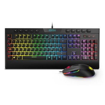 Pack Teclado + Ratón Krom Kalyos Rgb Pt