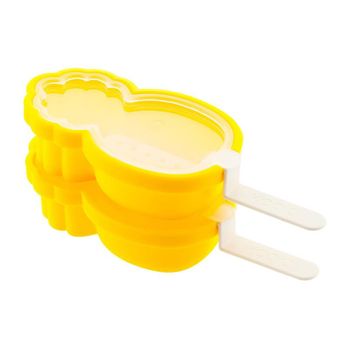 Set De 2 Moldes Piña Koala Silicona Amarillo