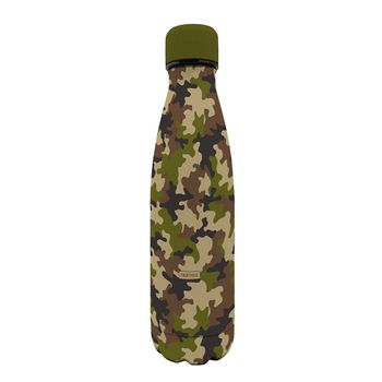 Botellas Doble Pared Acero Inoxidable Camuflaje 500 Ml