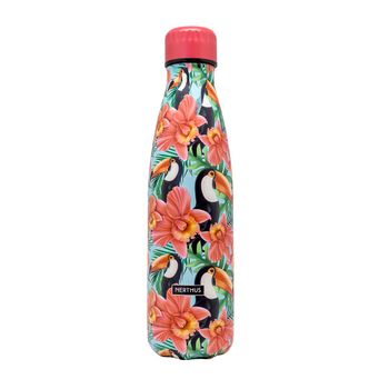 Botella Tucanes Roja 500ml Doble Pared