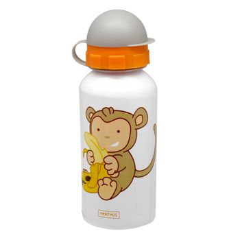 Botella Infantil Dinosaurios Azul 500ml - Aluminio Ultraligero