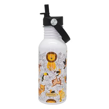 Botella Infantil Leones 500 Ml Aluminio Ultraligero