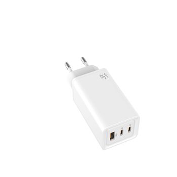 Xiaomi Cargador rápido 65W GaN Blanco - USB - LDLC