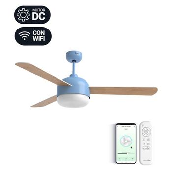 Ventilador de Techo con Luz y Aspas Ocultables ▷ UniversalBlue