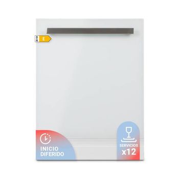 Lavavajillas Semintegrable Cristal Blanco 60cm | Universalblue