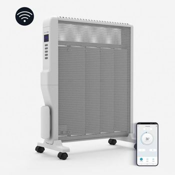 Radiador Mica Con Wifi - 2000w - Blanco - Bajo Consumo