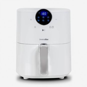 Universalblue Freidora De Aire Blanca 3,5 Litros | Air Fryer Sin Aceite Para 3 - 4 Personas