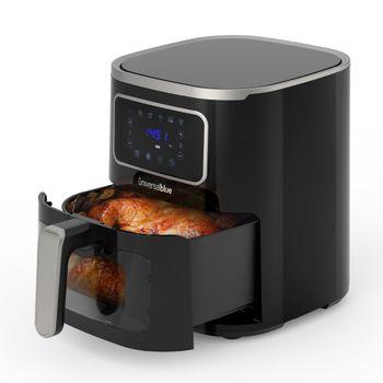 Camry CR6311 Freidora de Aire Caliente sin Aceite, 5 Litros, Airfryer, 8  Programas Cocción, Panel Digital