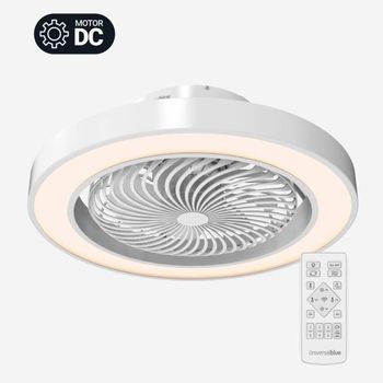 Ventilador De Techo Silencioso Box Fan Blanco | Universalblue