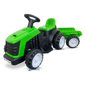 Tractor Eléctrico John Deere Con Pala + Luz De Gálibo (regalo) Peg