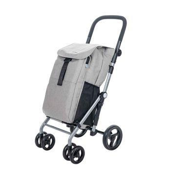 Carro De Compra Plegable 4 Ruedas Con Freno Urban Duo Carlett con