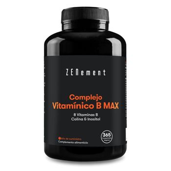 Complejo Vitaminico B Max Zenement, 365 Comprimidos