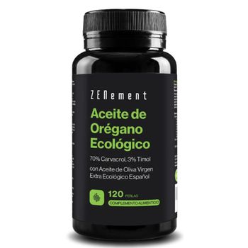 Aceite De Orégano, 150 Mg Zenement 120 Comprimidos